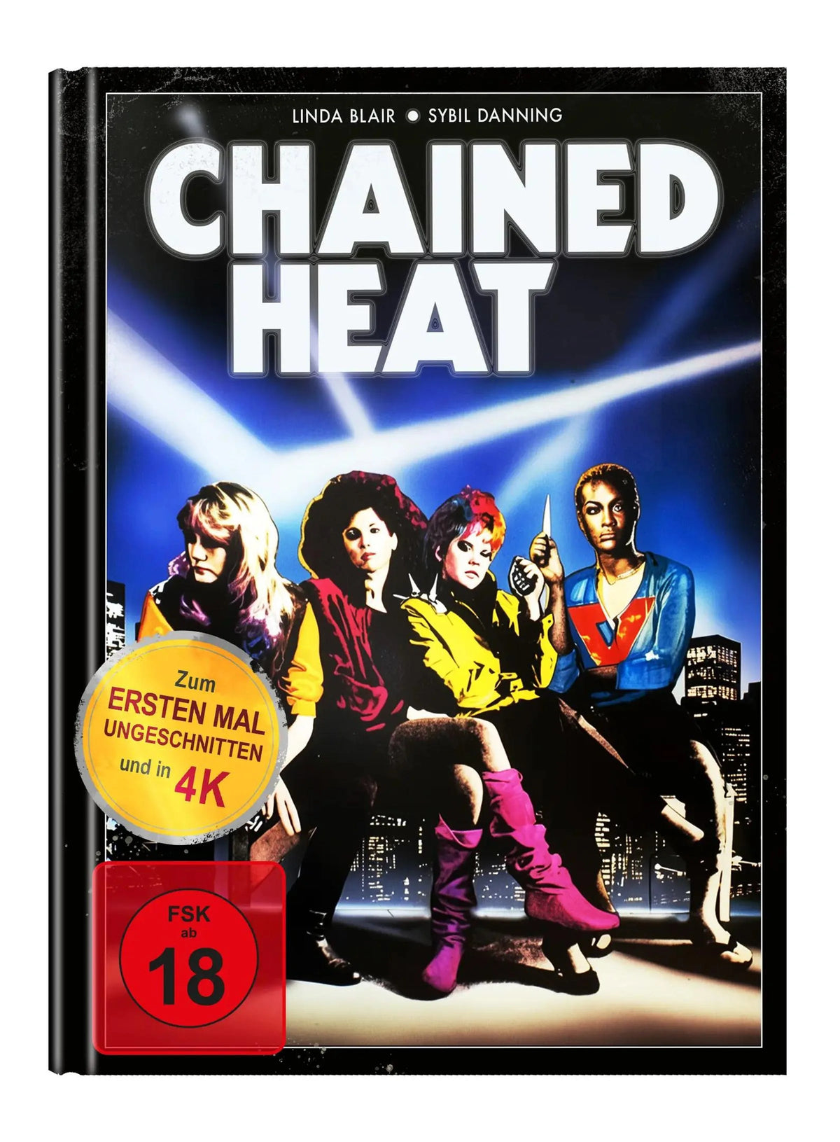 4K UHD Blu-ray-Cover: Chained Heat. Regie: Paul Nicholas