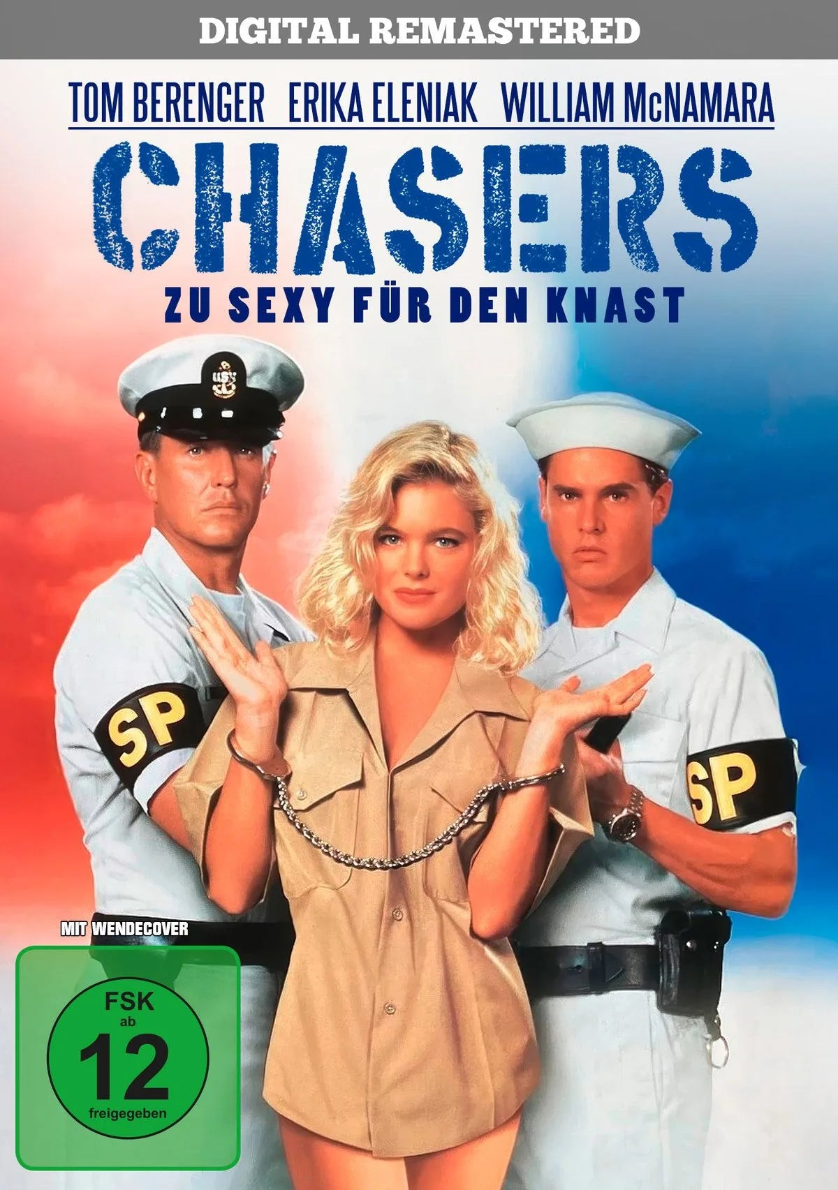 DVD-Cover: Chasers - Zu sexy für den Knast. Regie: Dennis Hopper