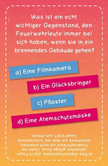 Kartenspiel: Checkerin Marina: Checkst du's? – Das Spiel – Ansicht