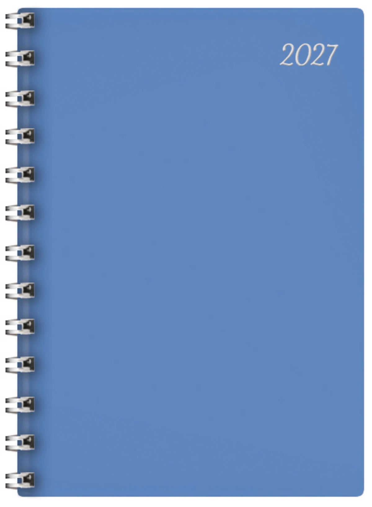 Taschenkalender: Chef-Timer Spirale blau 2027