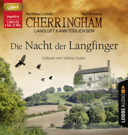 Buchcover von 'Cherringham - Die Nacht der Langfinger' - Hörbuch (CD) von Matthew Costello