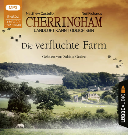 Buchcover von 'Cherringham - Die verfluchte Farm' - Hörbuch (CD) von Matthew Costello