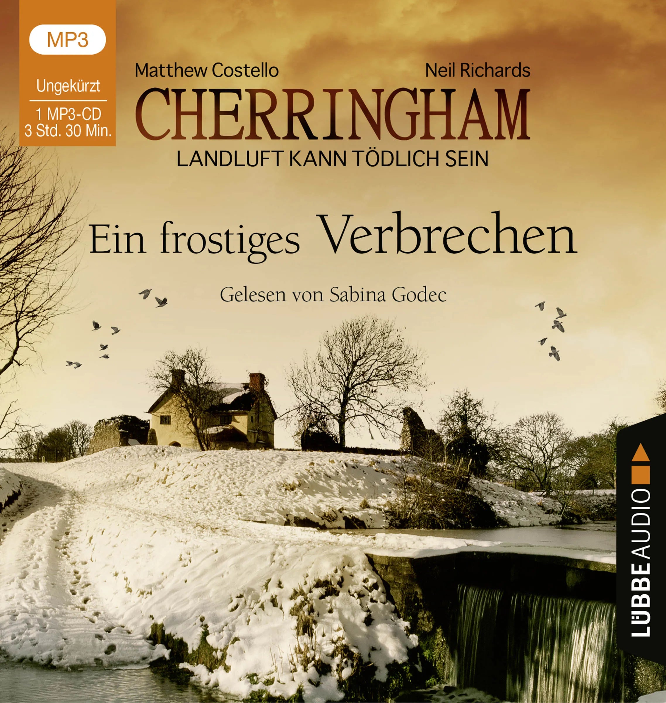 Buchcover von 'Cherringham - Ein frostiges Verbrechen' - Hörbuch (CD) von Matthew Costello