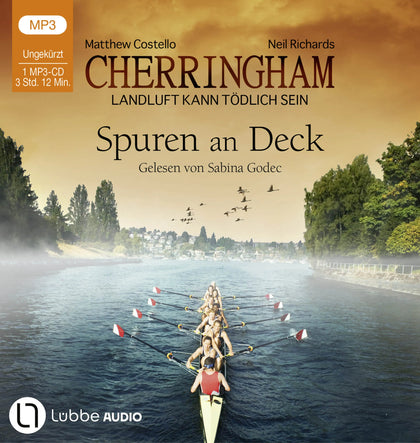 Buchcover von 'Cherringham - Spuren an Deck' - Hörbuch (CD) von Matthew Costello