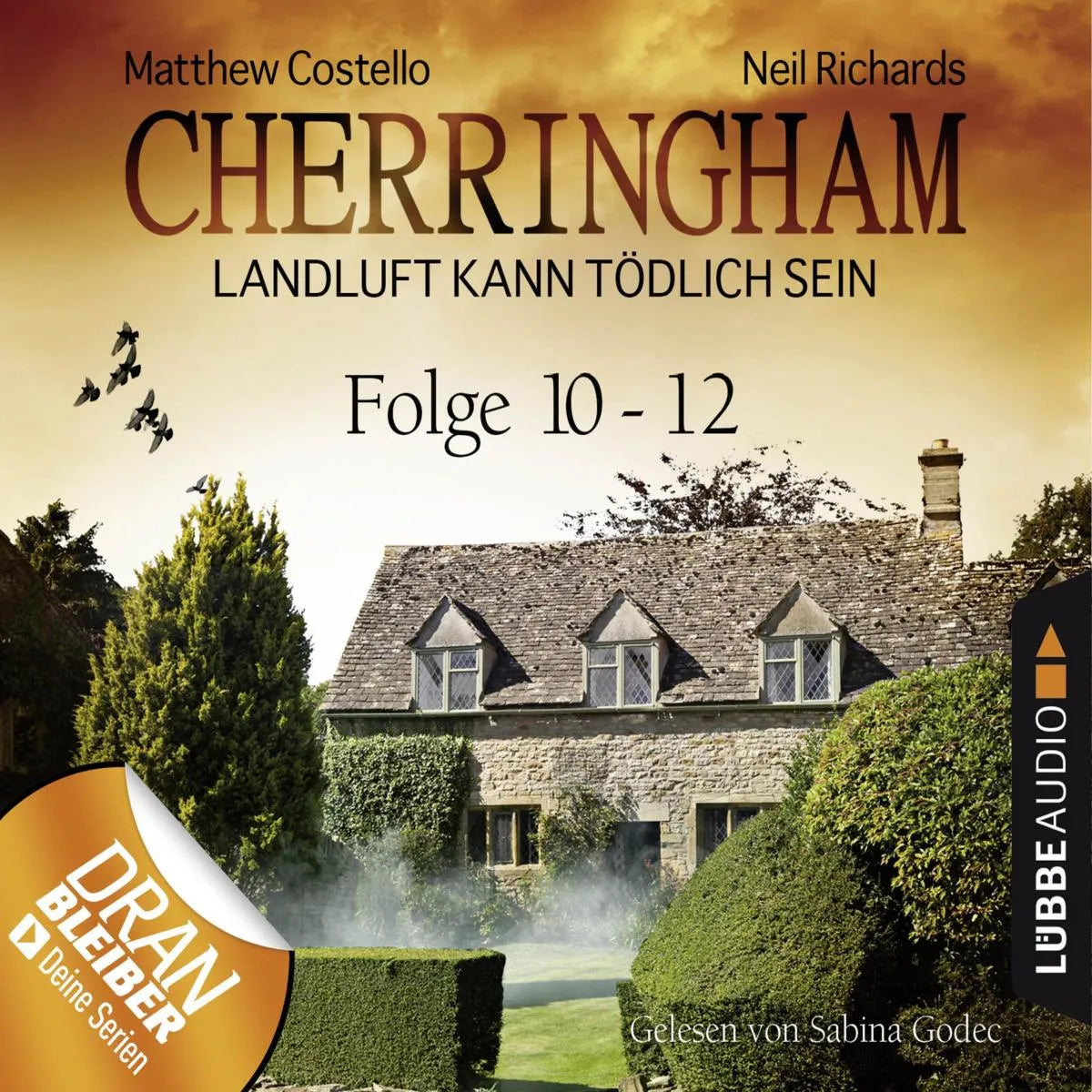 Cover: Cherringham - Landluft kann tödlich sein, Sammelband 04: Folge 10-12 (Hörbuch Download) von Matthew Costello