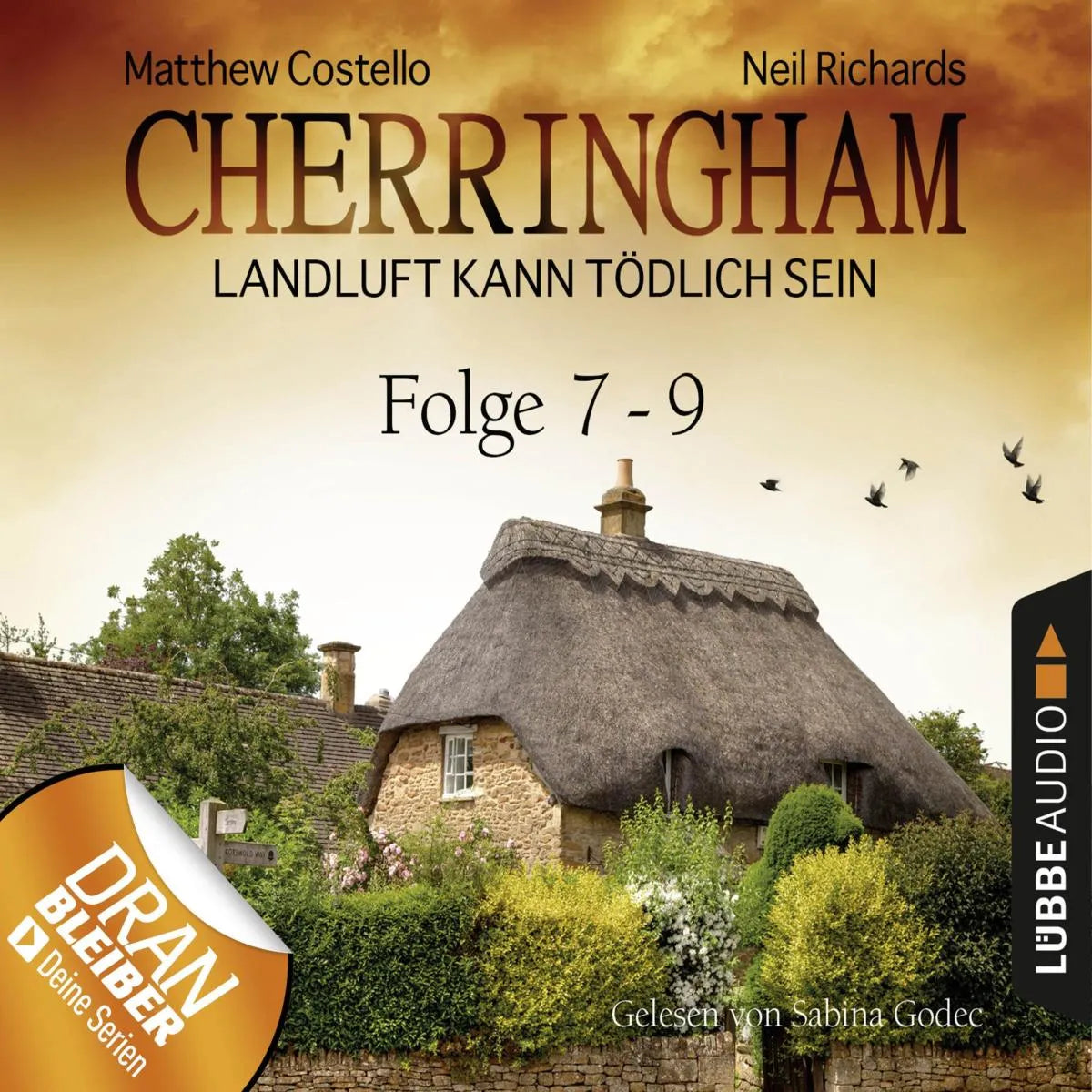 Cover: Cherringham - Landluft kann tödlich sein, Sammelband 03: Folge 7-9 (Hörbuch Download) von Matthew Costello
