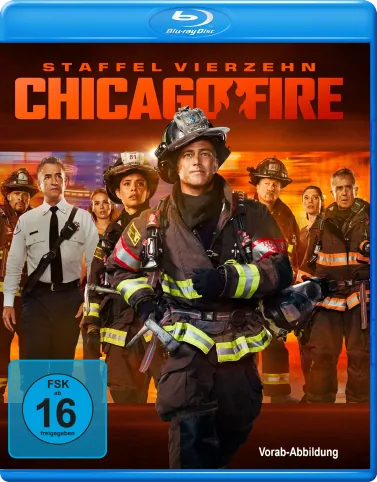 Blu-ray-Cover: Chicago Fire: Staffel 14. Regie: Reza Tabrizi
