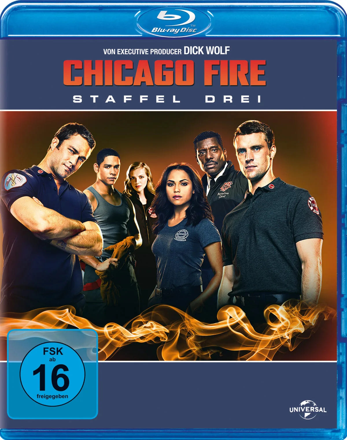 Chicago Fire - Staffel 3  [6 BRs] - Blu-ray Disc