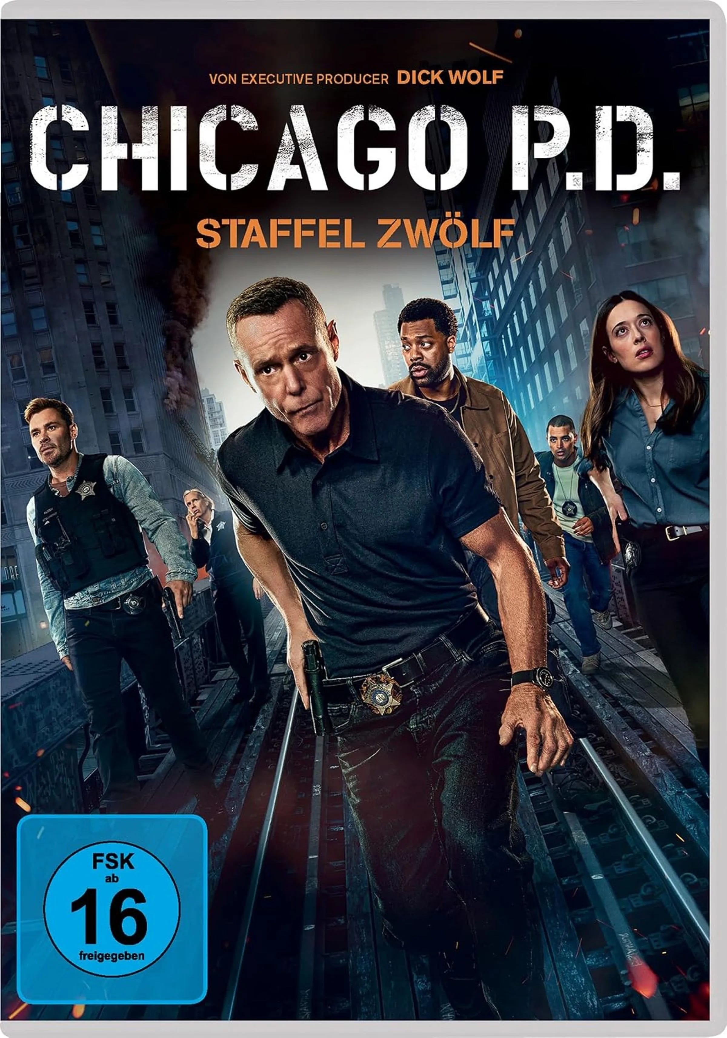 DVD-Cover: Chicago P.D.: Staffel 12. Regie: John Hyams
