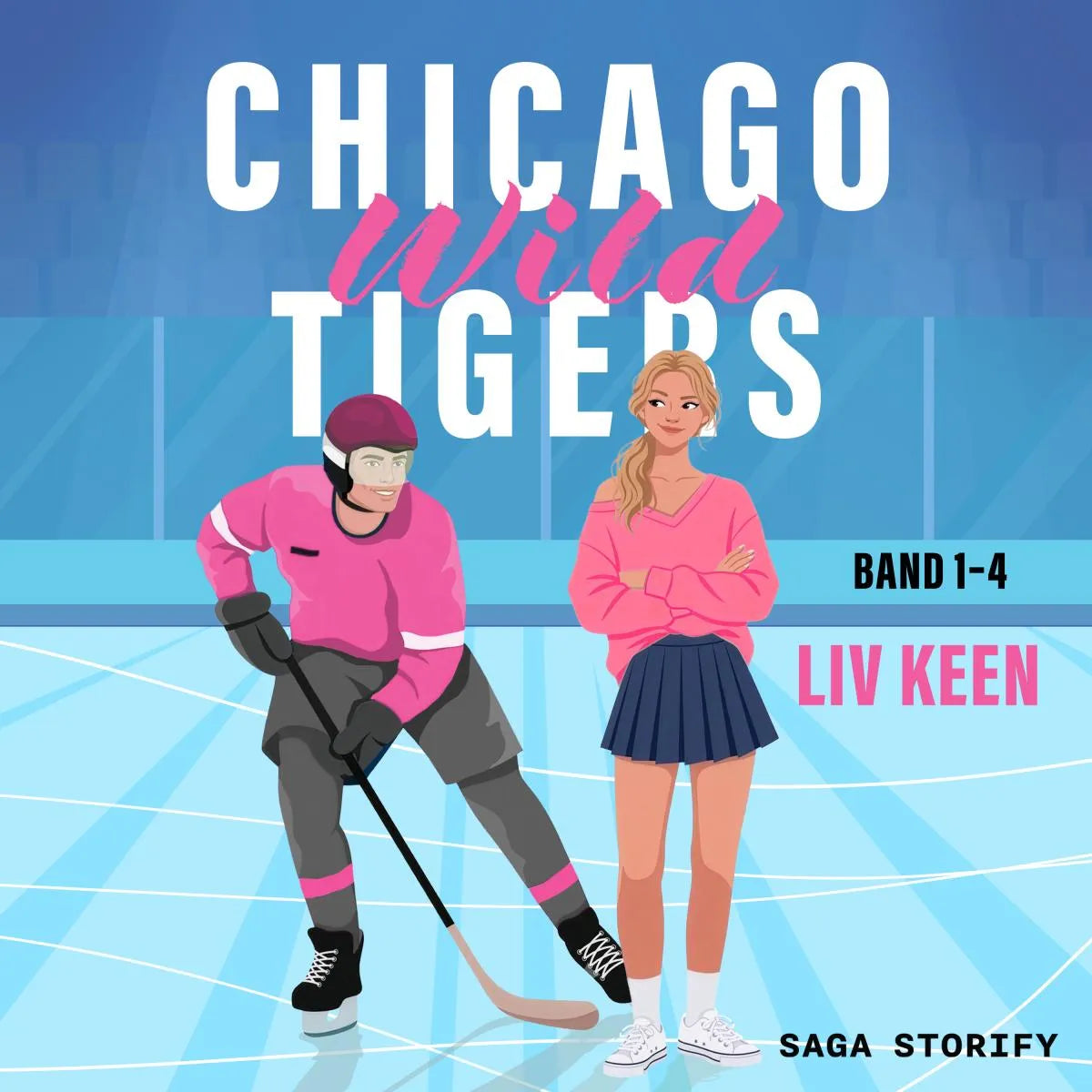 Cover: Chicago Wild Tigers: Band 1-4 (Hörbuch Download) von Liv Keen