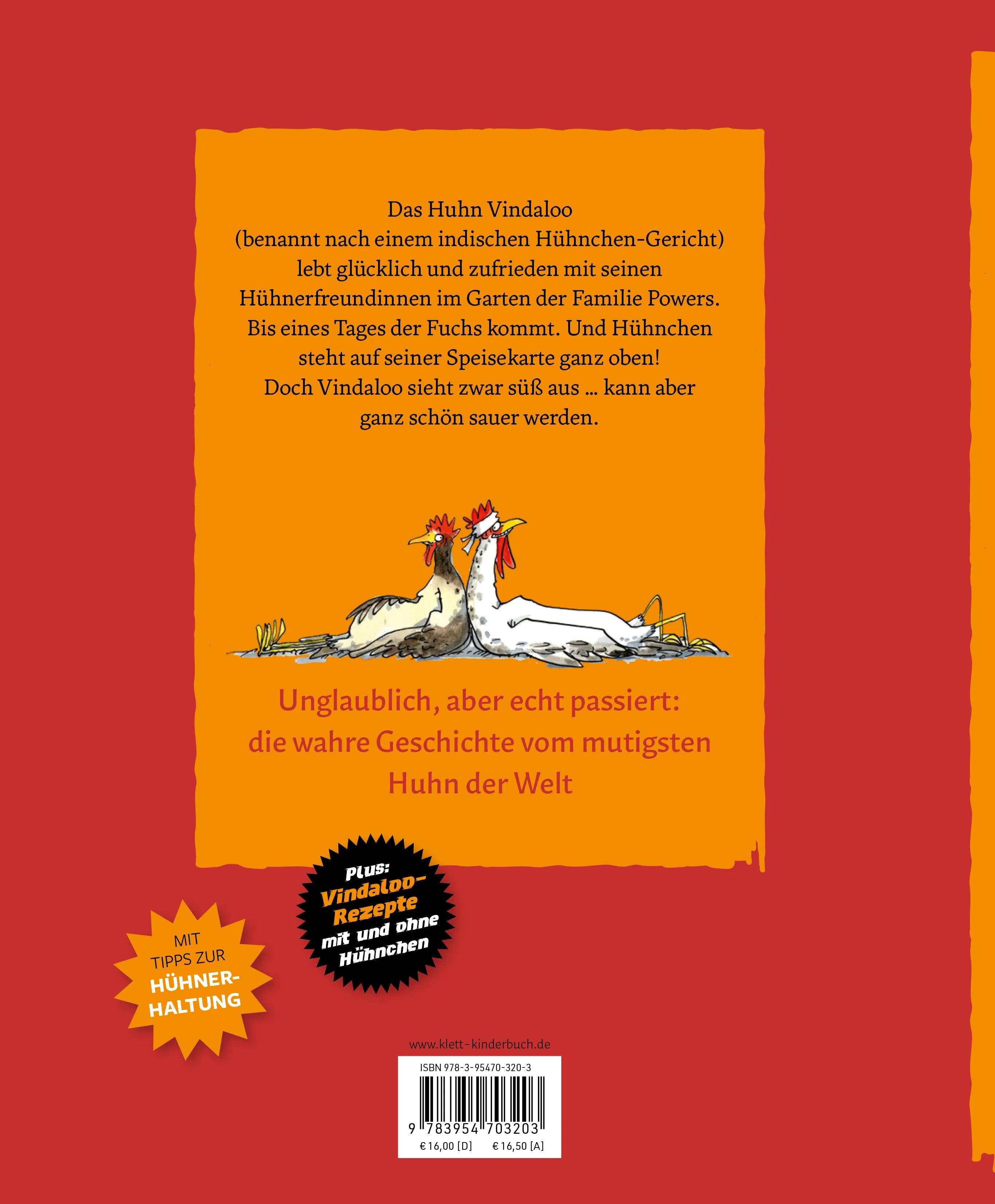 Rückseite: Chicken Survivor - Hühnchen süßsauer (Hardcover)