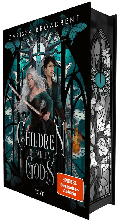 Buchcover von 'Children of Fallen Gods' - Gebundene Ausgabe von Carissa Broadbent