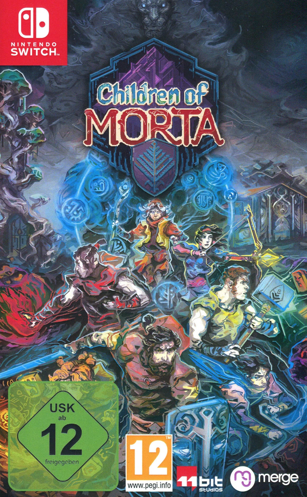 Cover: Children of Morta für Nintendo Switch. Publisher: EuroVideo Medien GmbH Games