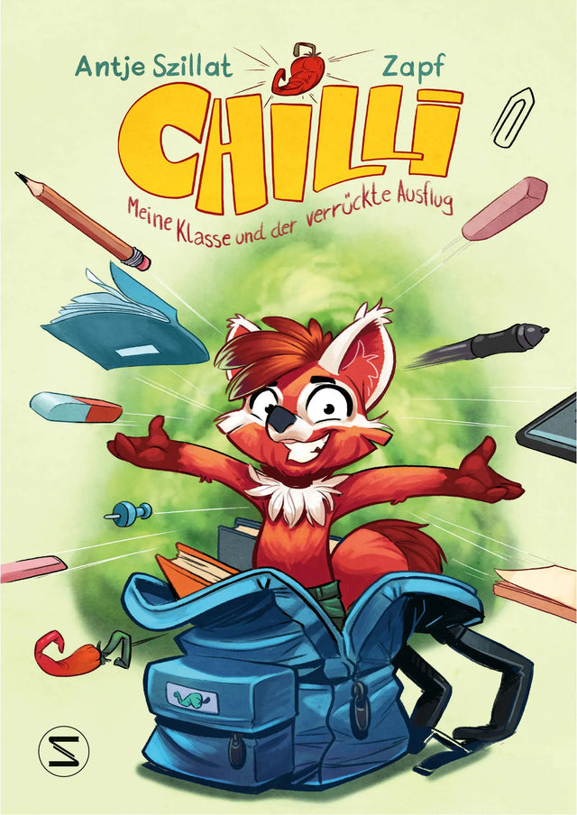Buchcover von 'Chilli, meine Klasse und der verrückte Ausflug' - Gebundene Ausgabe von Antje Szillat
