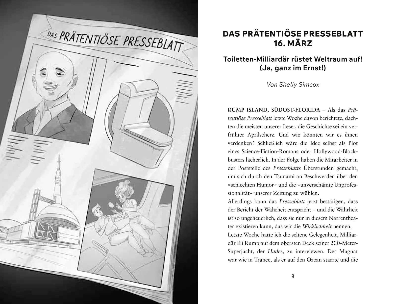 Produktansicht: Roswell Johnson rettet die Welt (Gebundene Ausgabe)