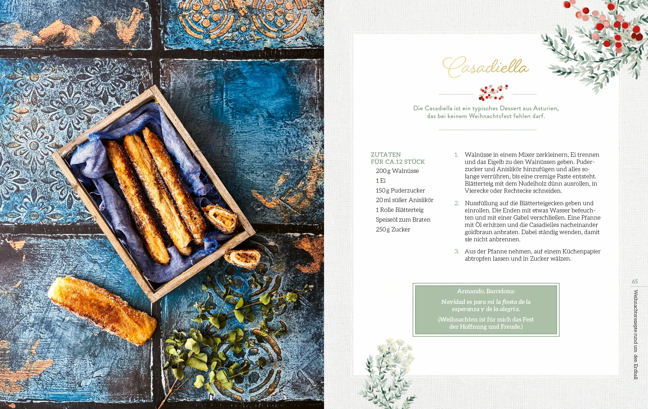 Innenansicht von 'Christmas is a feeling' - Gebundene Ausgabe