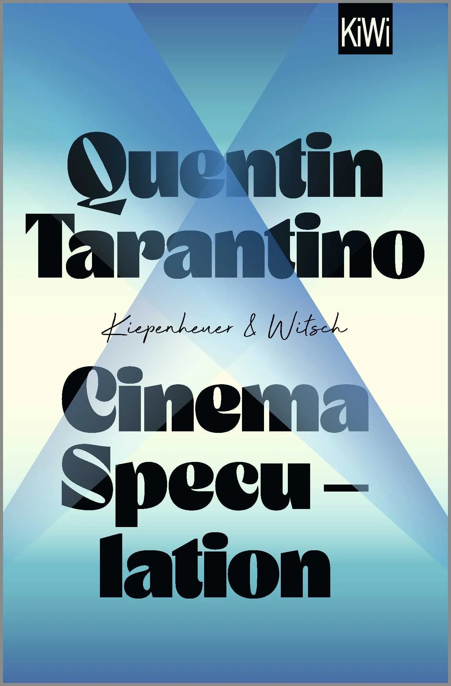 Buchcover von 'Cinema Speculation' - Taschenbuch von Quentin Tarantino