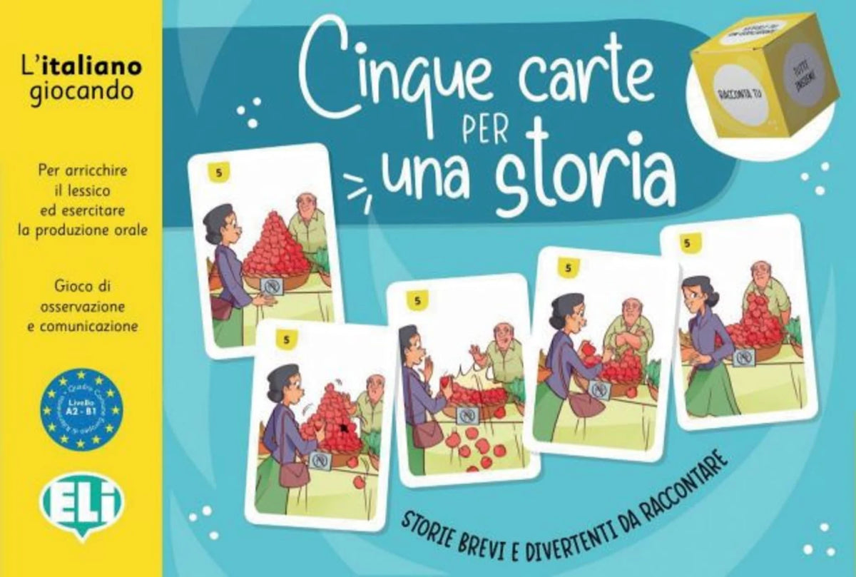 Kartenspiel: Cinque carte per una storia