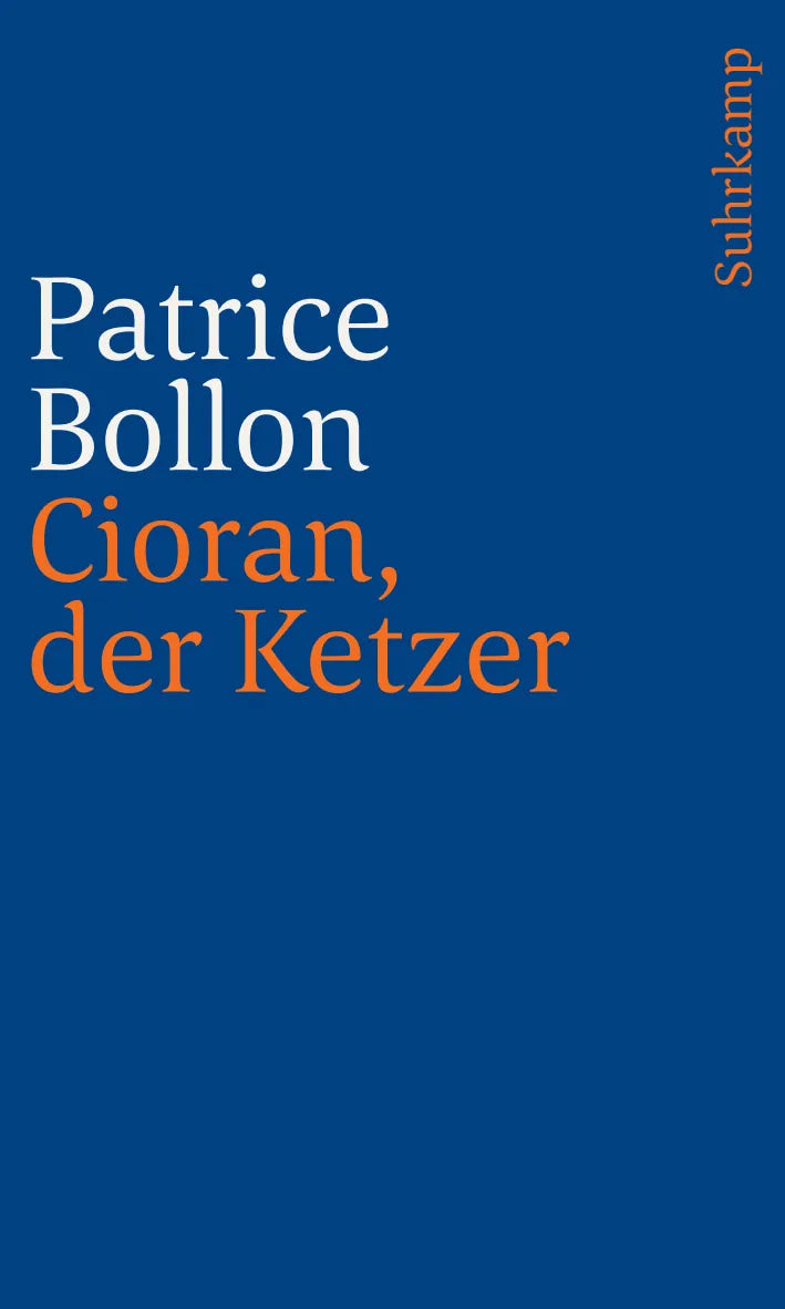 Buchcover von 'Cioran, der Ketzer' - Taschenbuch von Patrice Bollon