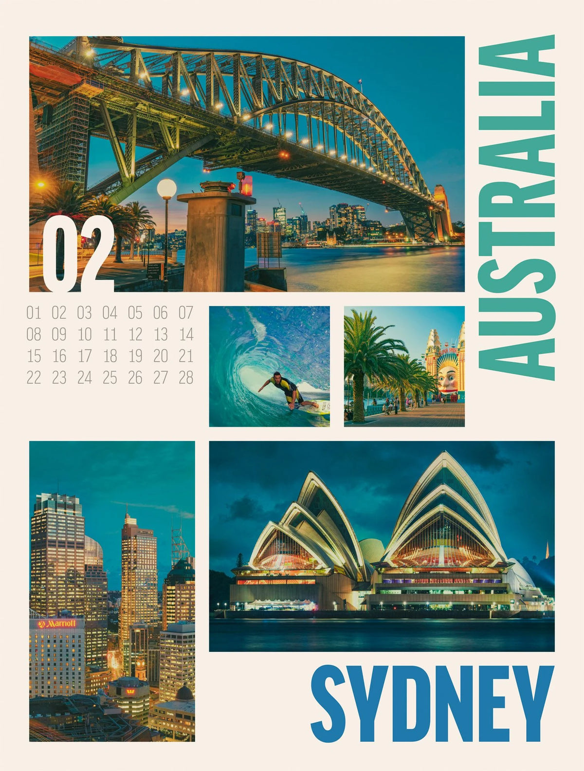 Cities of the World Kalender 2027 – Ansicht