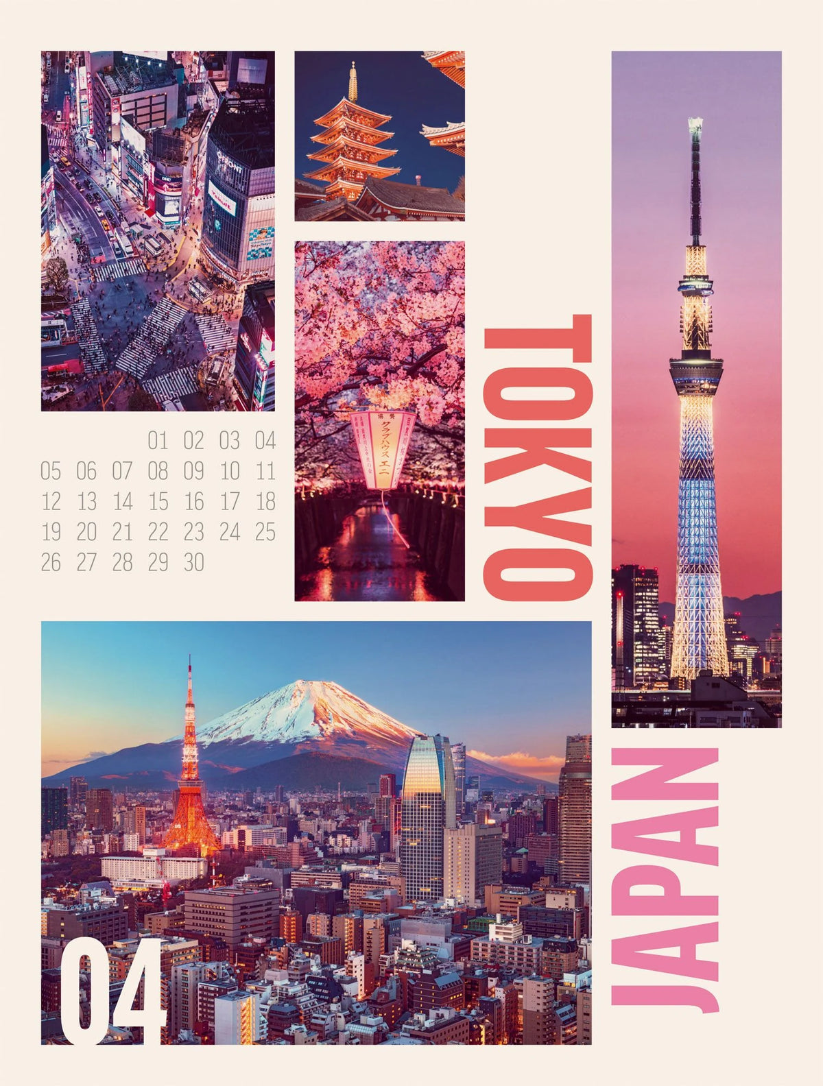 Cities of the World Kalender 2027 – Ansicht