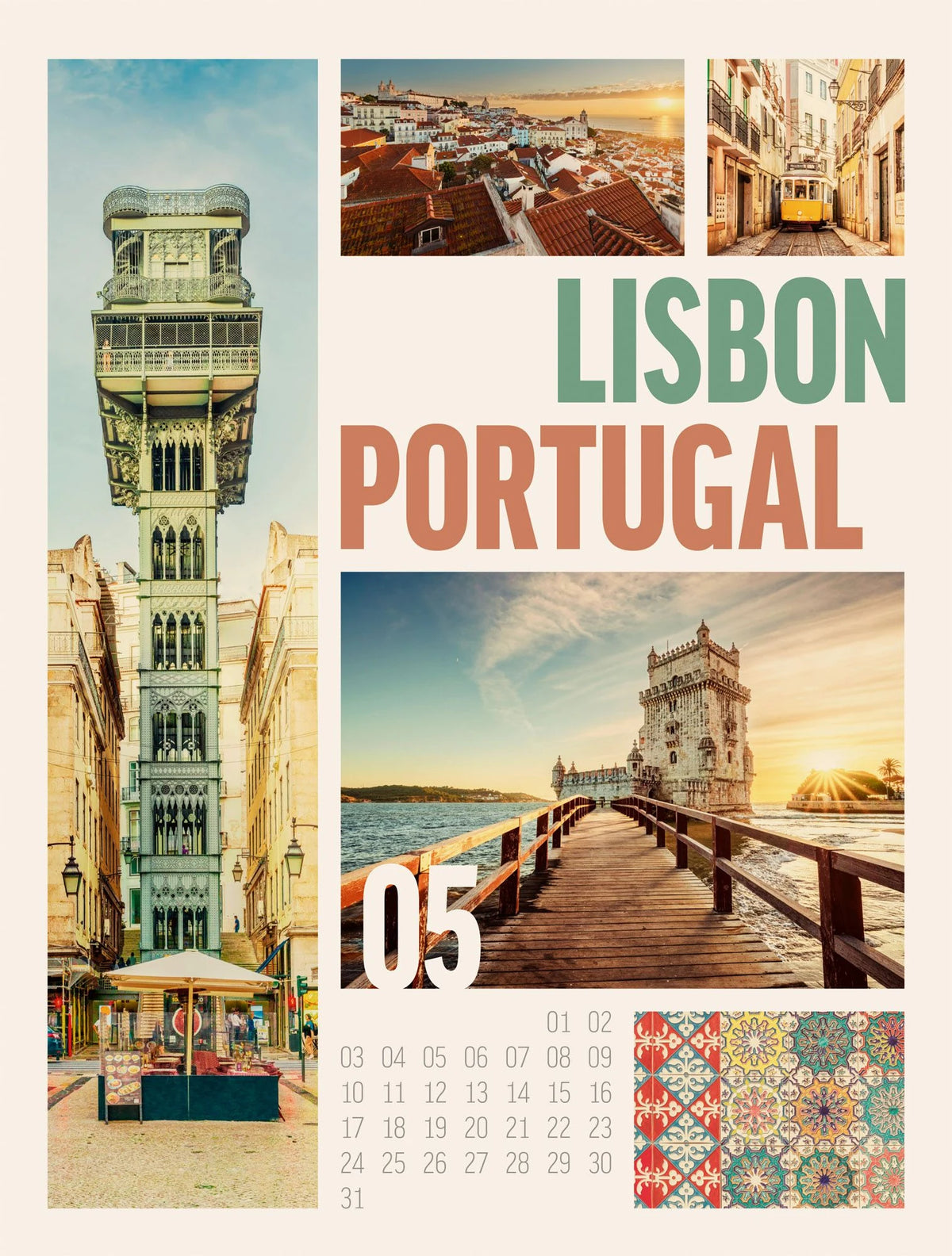 Cities of the World Kalender 2027 – Ansicht