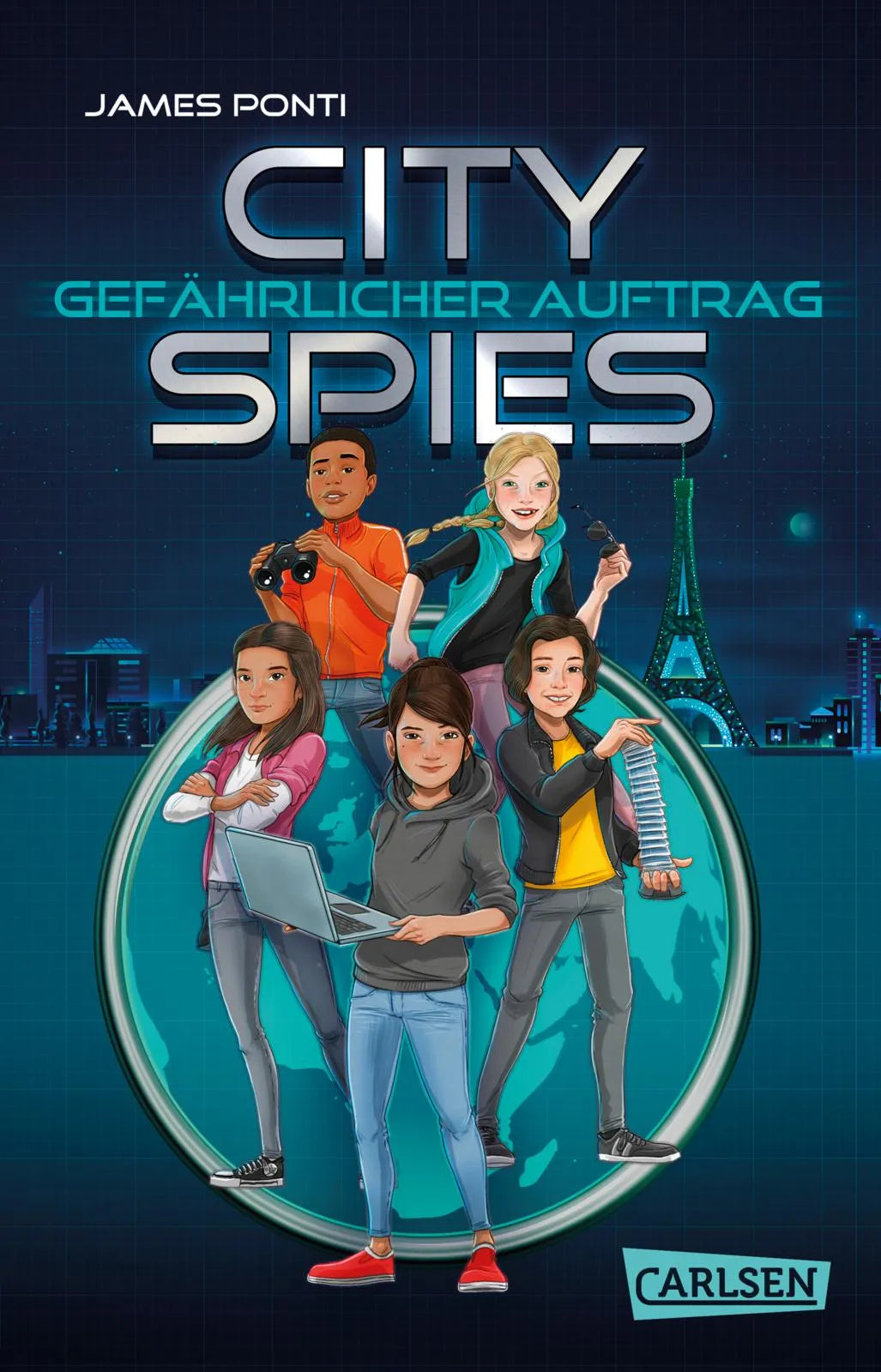 Buchcover von 'City Spies 1: Gefährlicher Auftrag' - Taschenbuch von James Ponti