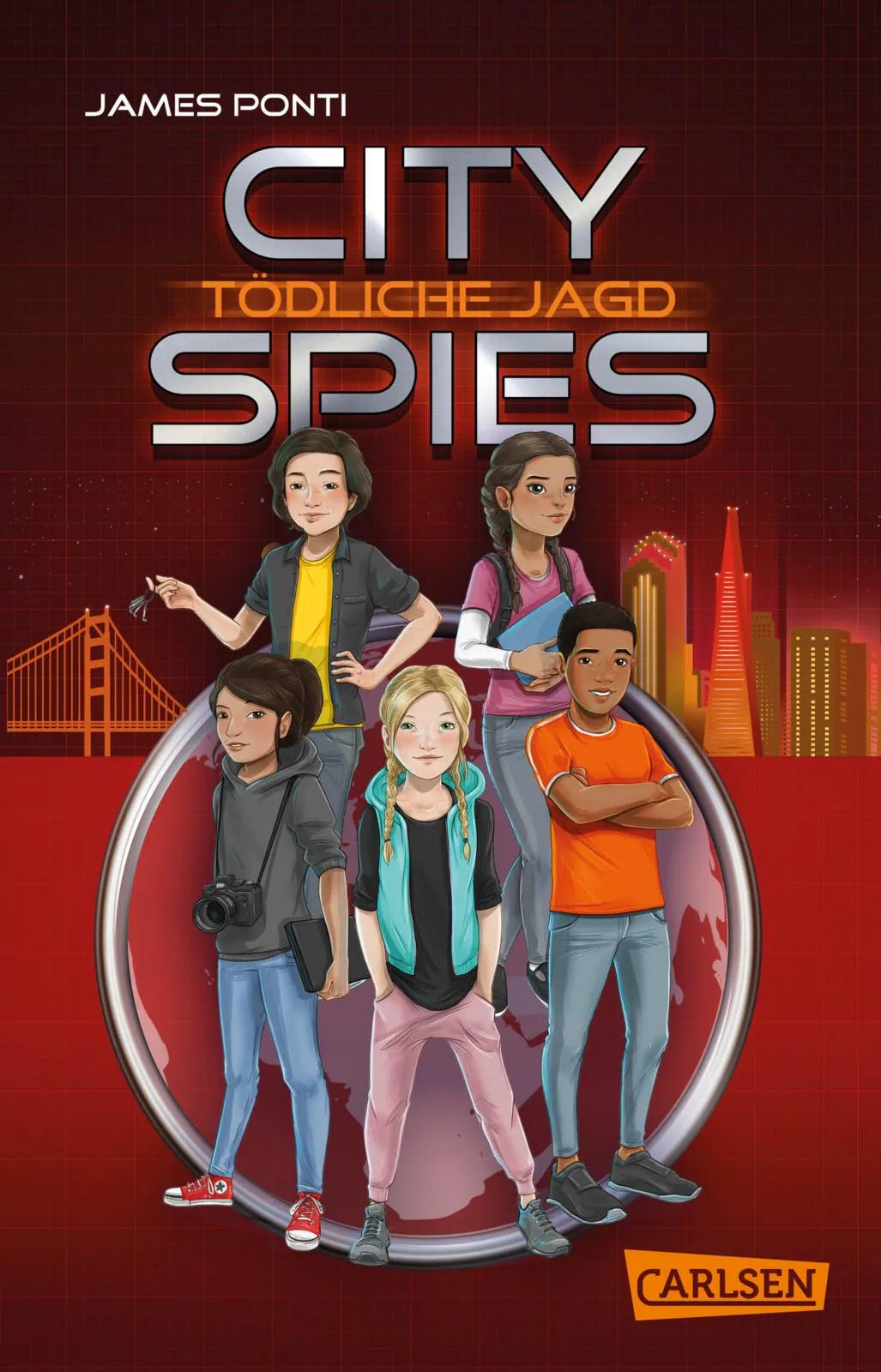 Buchcover von 'City Spies 2: Tödliche Jagd' - Taschenbuch von James Ponti