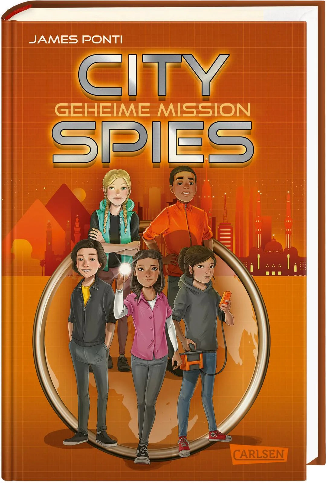 Buchcover von 'City Spies 4: Geheime Mission' - Gebundene Ausgabe von James Ponti