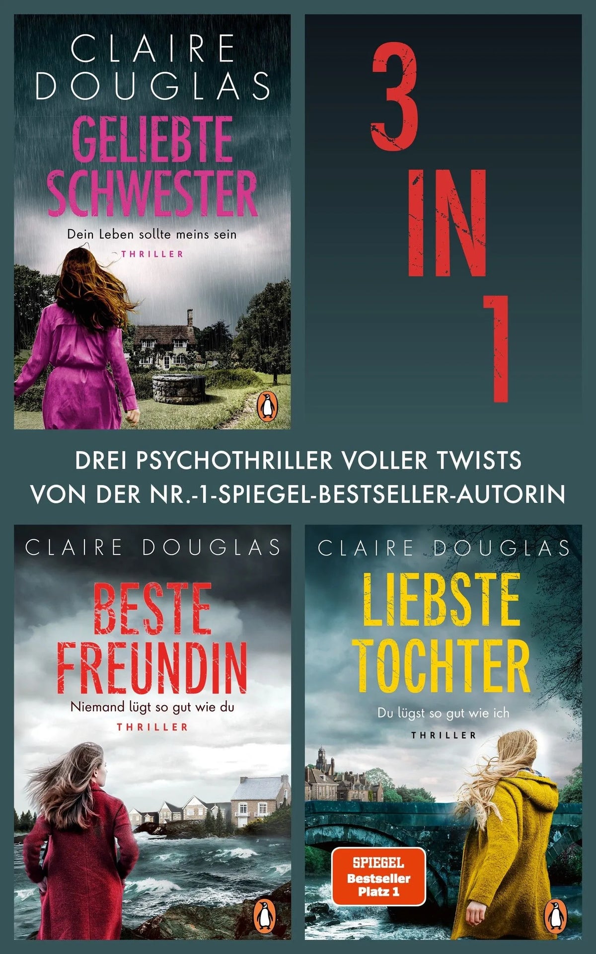 Cover: Claire Douglas Bundle (E-Book)