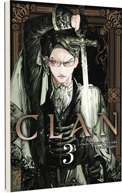 Buchcover von 'CLAN 3' - Taschenbuch von Ken-ichi Suemitsu