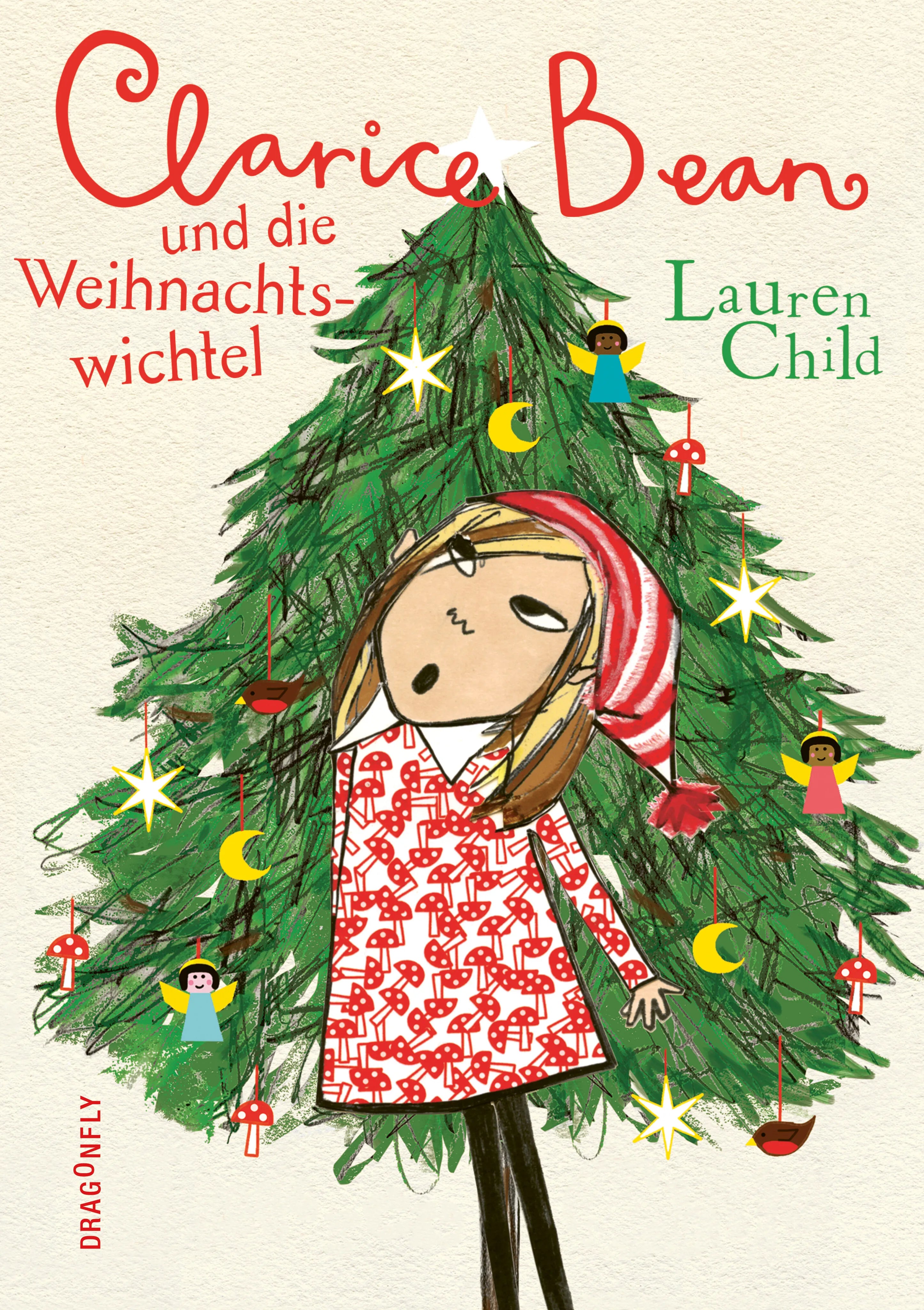 Buchcover von 'Clarice Bean und die Weihnachtswichtel' - Gebundene Ausgabe von Lauren Child