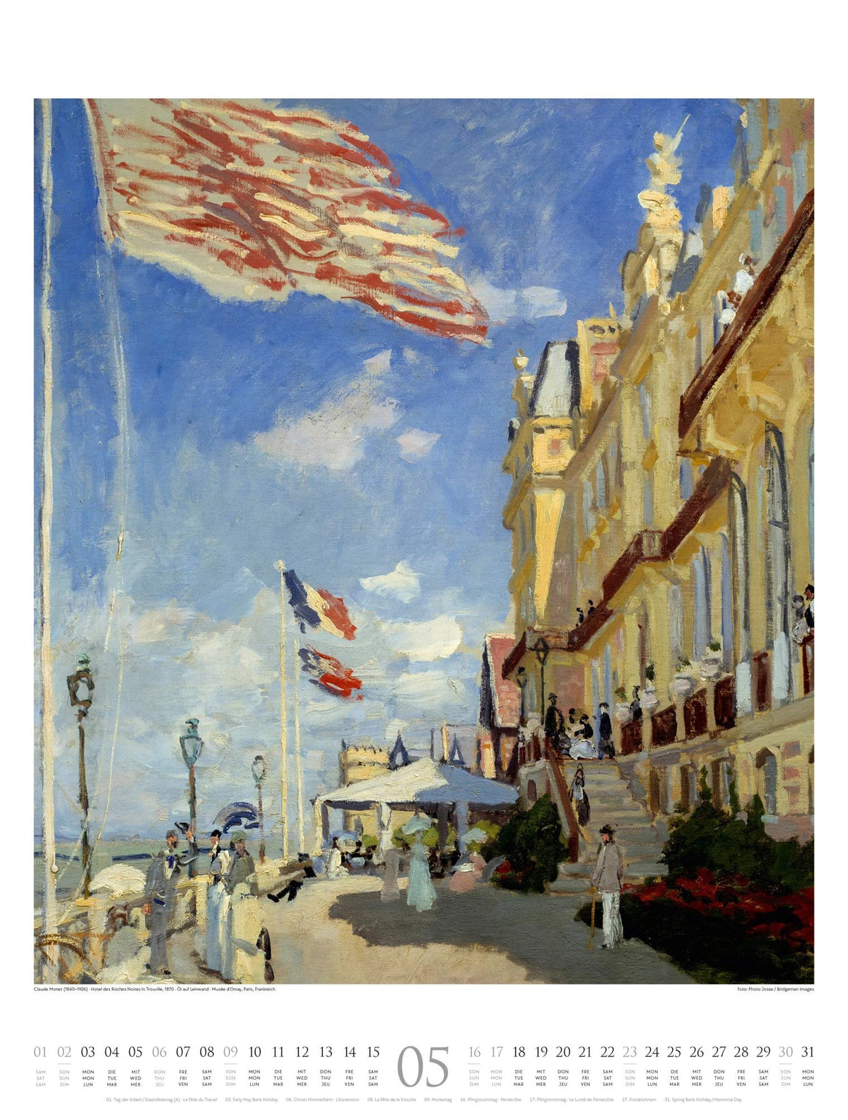 Claude Monet Kalender 2027 | Farbe und Licht – Ansicht