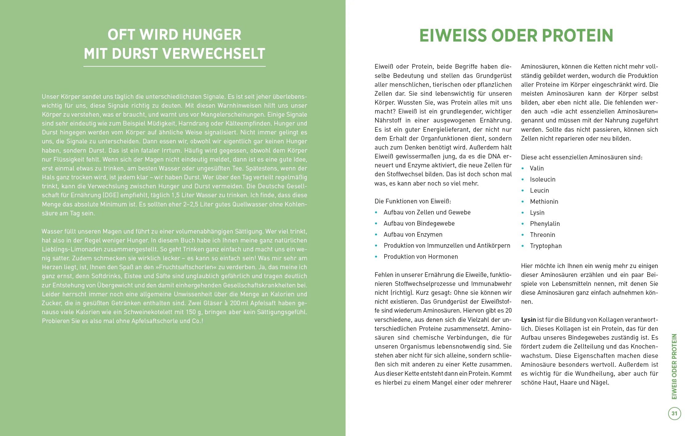 Innenansicht von 'Clean Food' - Gebundene Ausgabe