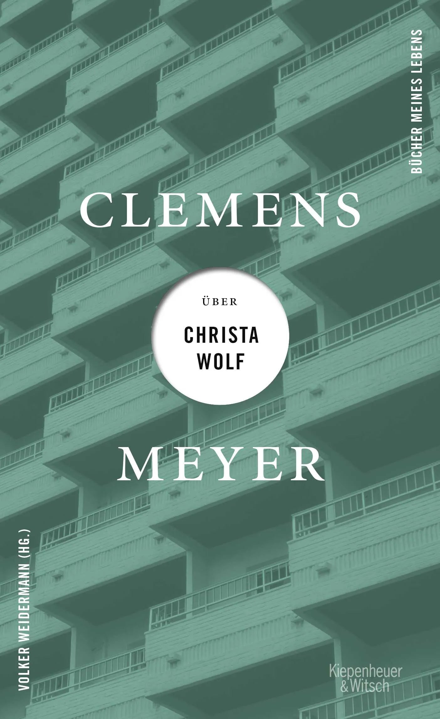Buchcover von 'Clemens Meyer über Christa Wolf' - Gebundene Ausgabe von Clemens Meyer