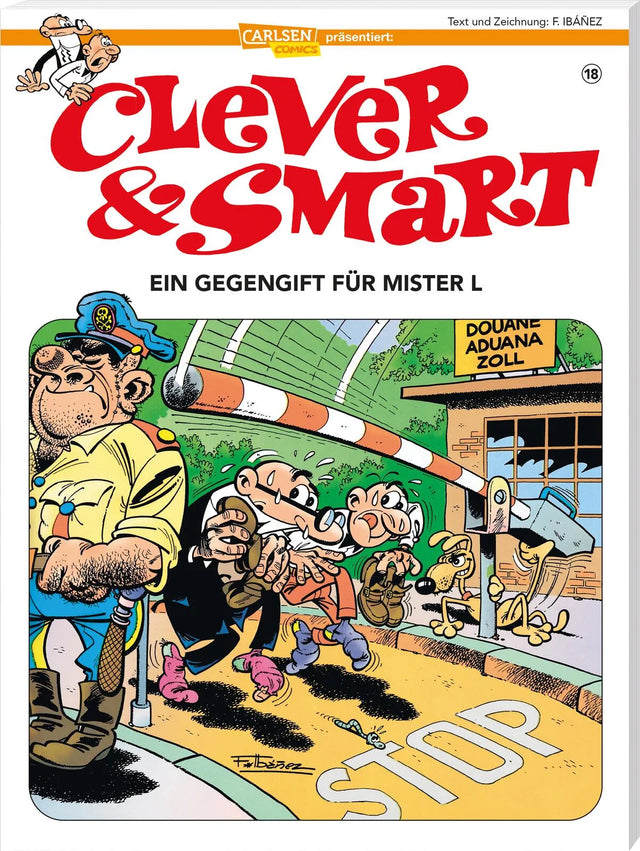 Buchcover von 'Clever und Smart 18: Ein Gegengift für Mister L' - Taschenbuch von Francisco Ibáñez