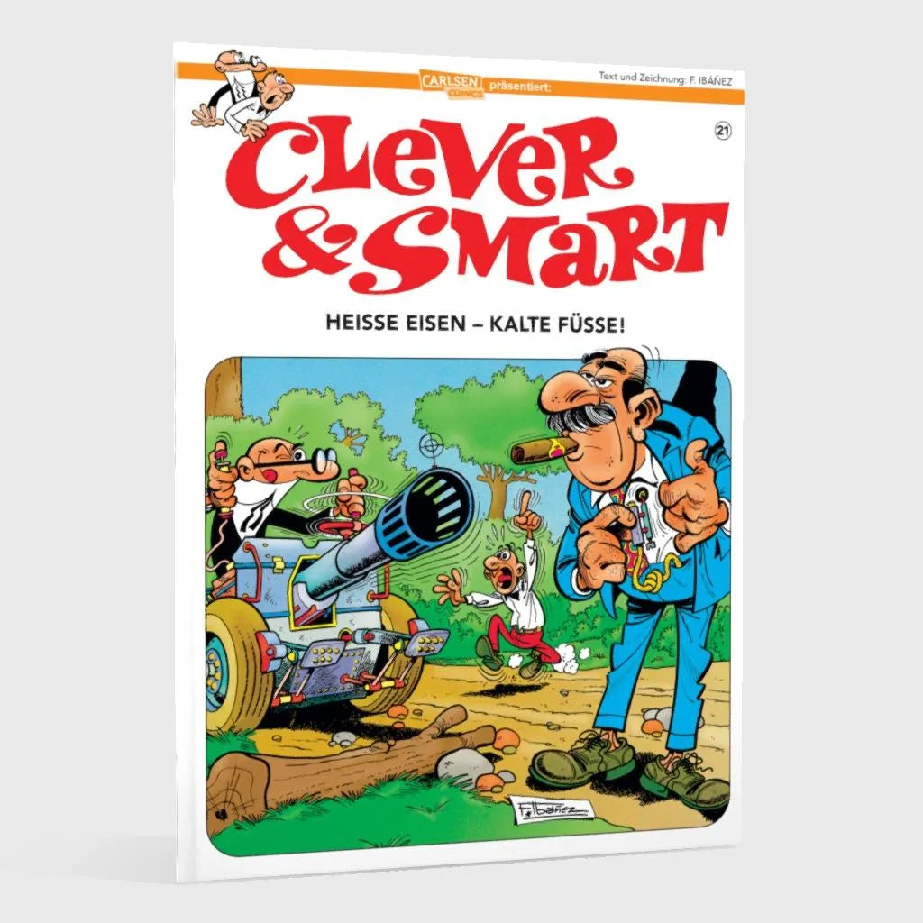 Francisco Ibáñez - Clever und Smart 21: Heiße Eisen - kalte Füße!