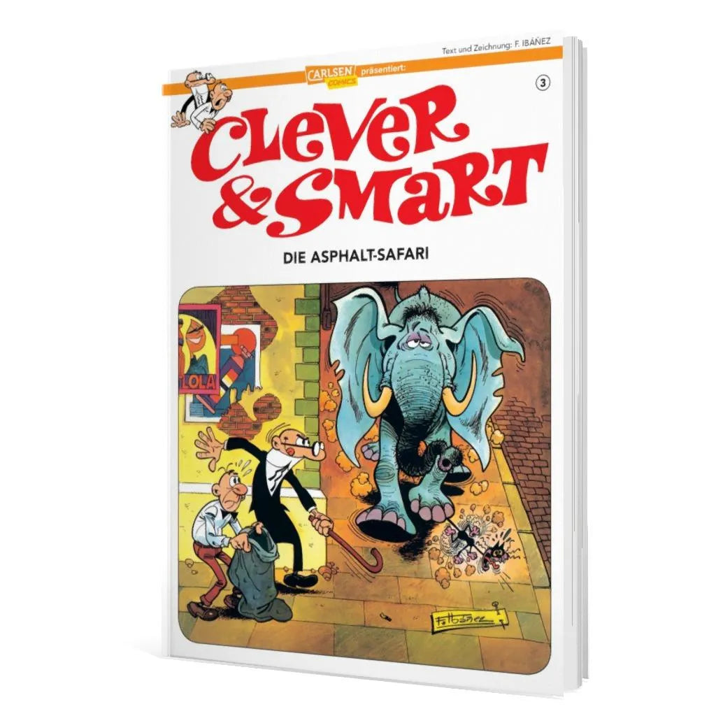 Francisco Ibáñez - Clever und Smart 3: Die Asphalt Safari