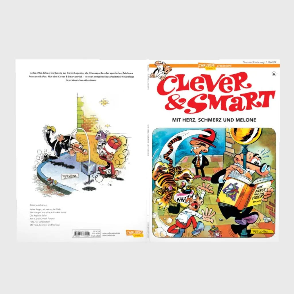 Produktansicht: Clever und Smart 6: Mit Herz, Schmerz und Melone (Taschenbuch)