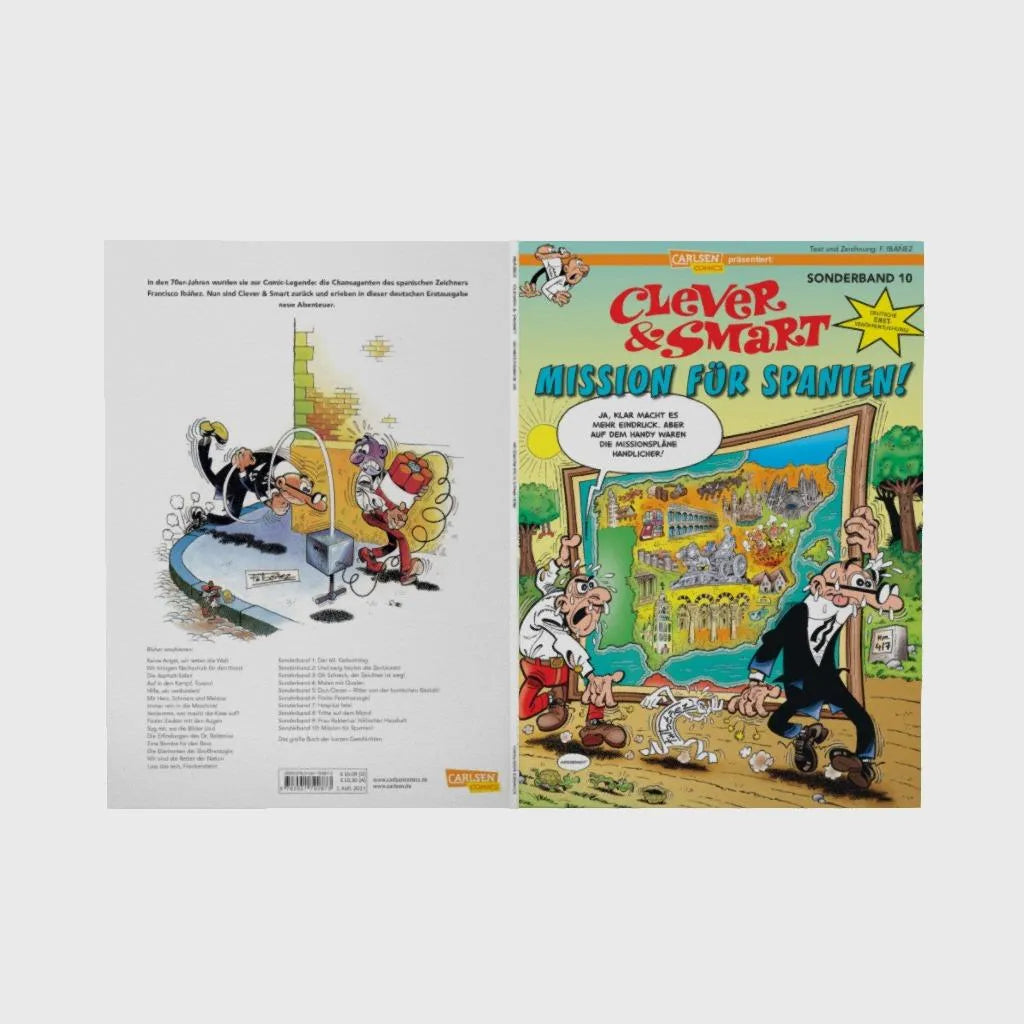 Produktansicht: Clever und Smart Sonderband 10: Mission für Spanien! (Taschenbuch)