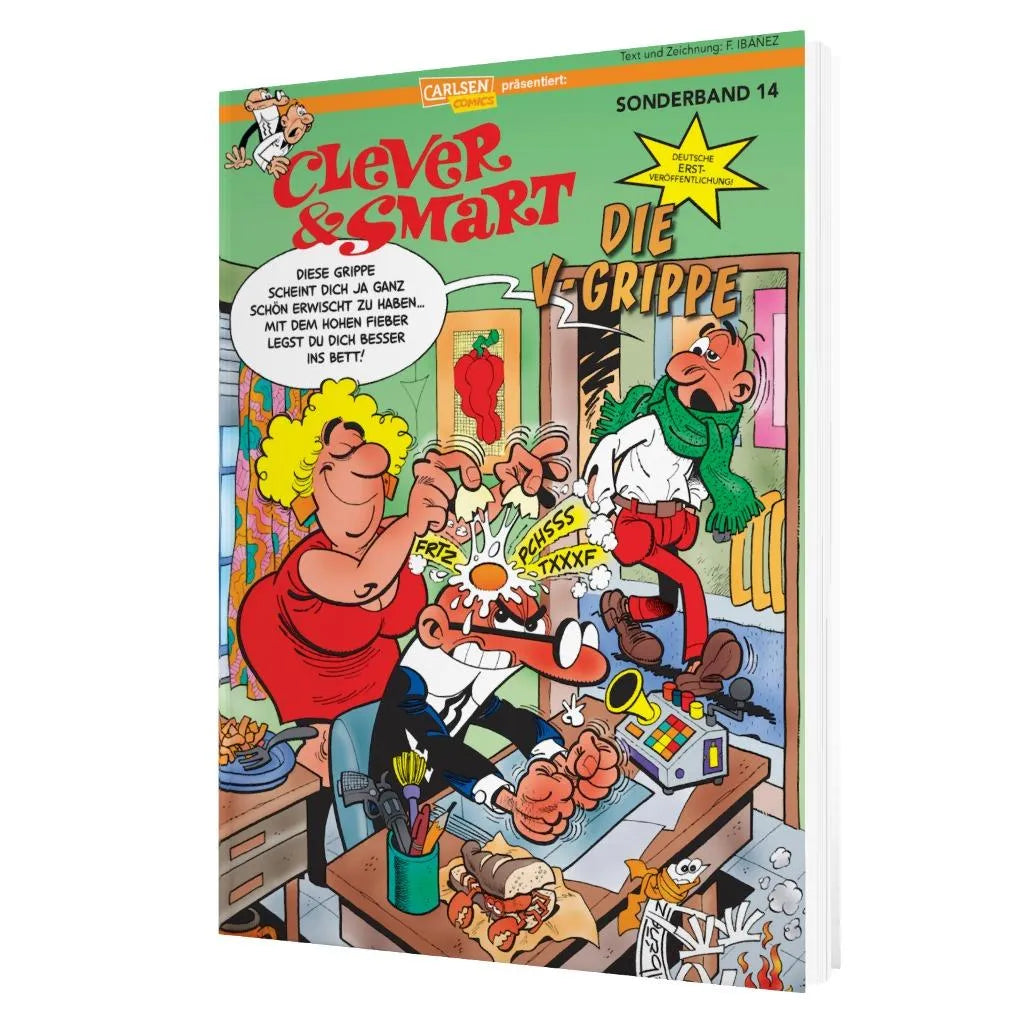 Produktansicht: Clever und Smart Sonderband 14: Die V-Grippe (Taschenbuch)