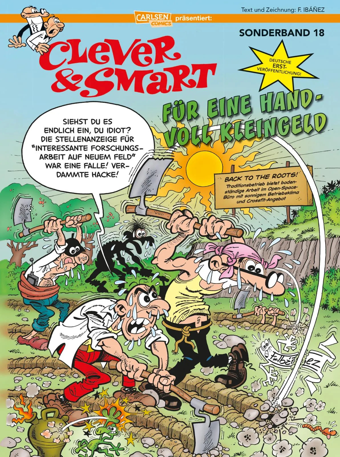 Buchcover von 'Clever und Smart Sonderband 18: Für eine Handvoll Kleingeld' - Taschenbuch von Francisco Ibáñez