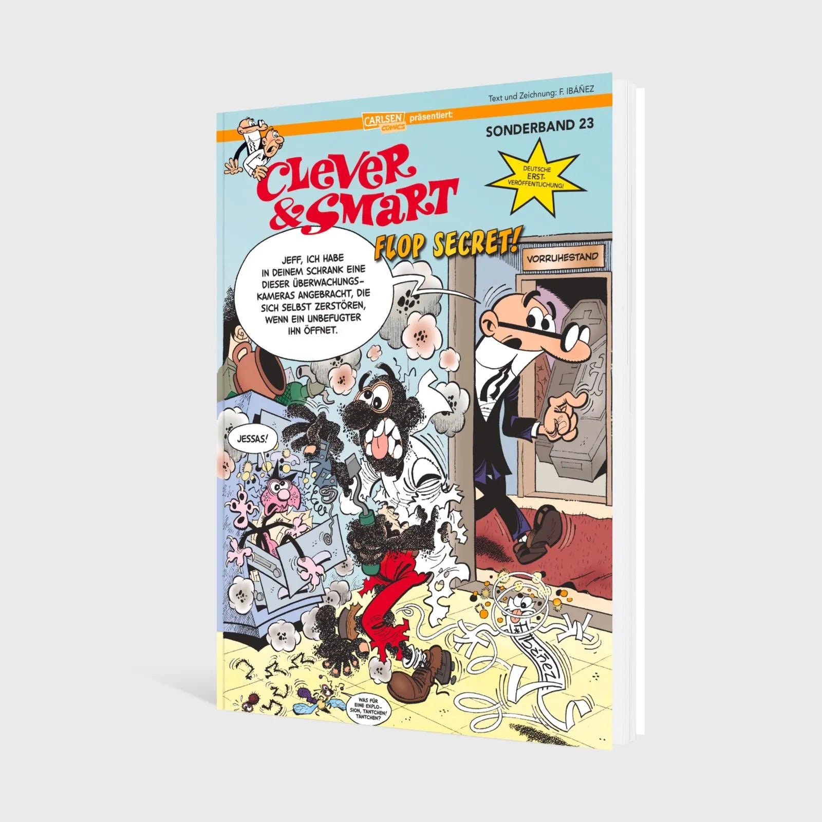 Francisco Ibáñez - Clever und Smart Sonderband 23: Flop secret!