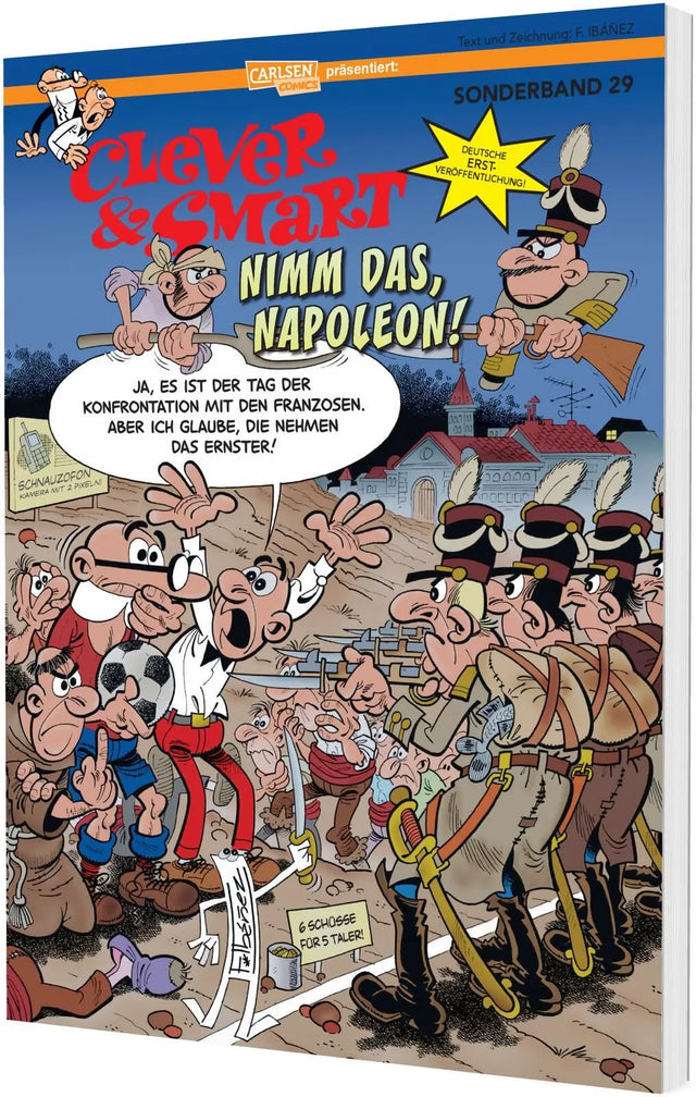 Cover: Clever und Smart Sonderband 29: Nimm das, Napoleon! (Taschenbuch) von Francisco Ibáñez