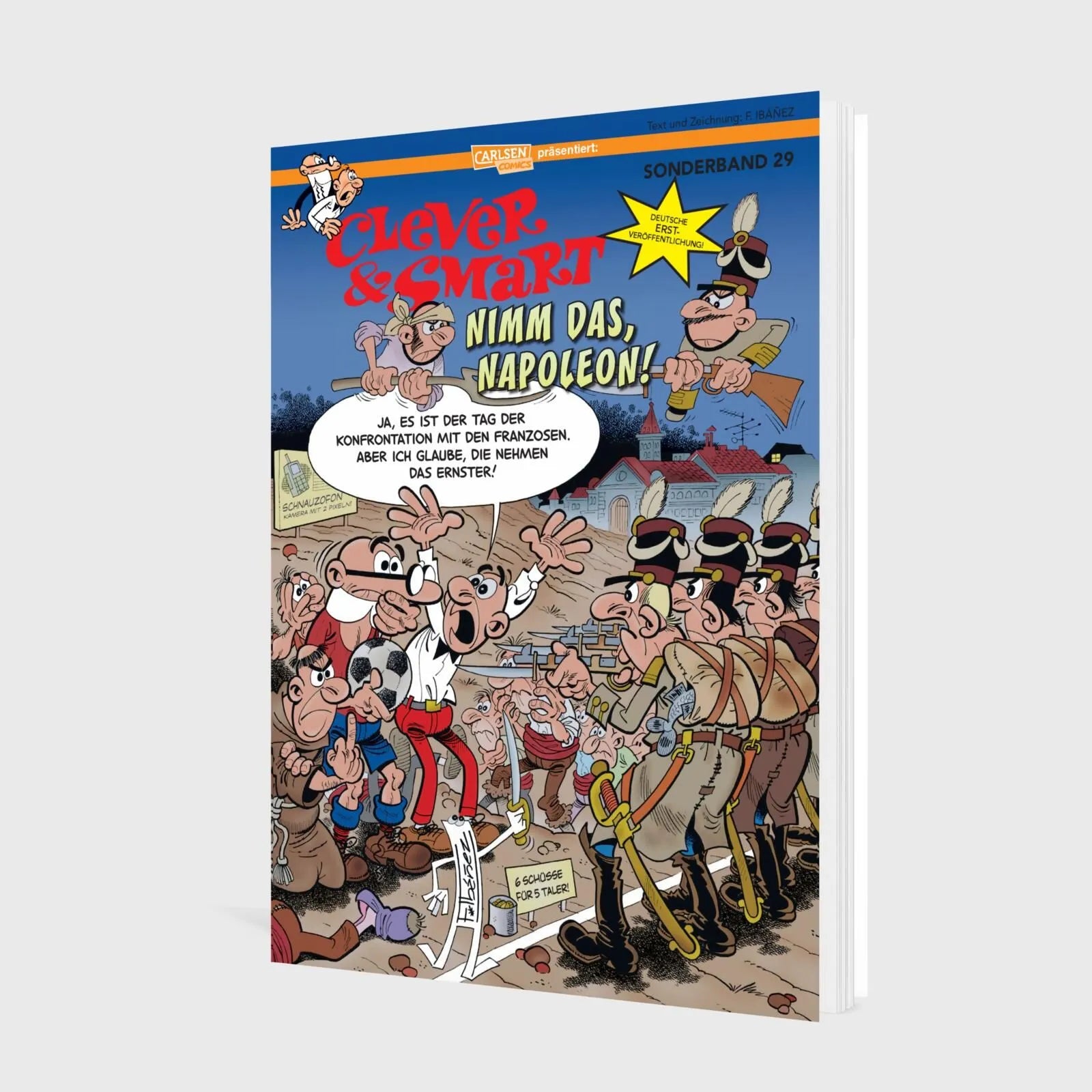 Detailansicht: Clever und Smart Sonderband 29: Nimm das, Napoleon! (Taschenbuch)