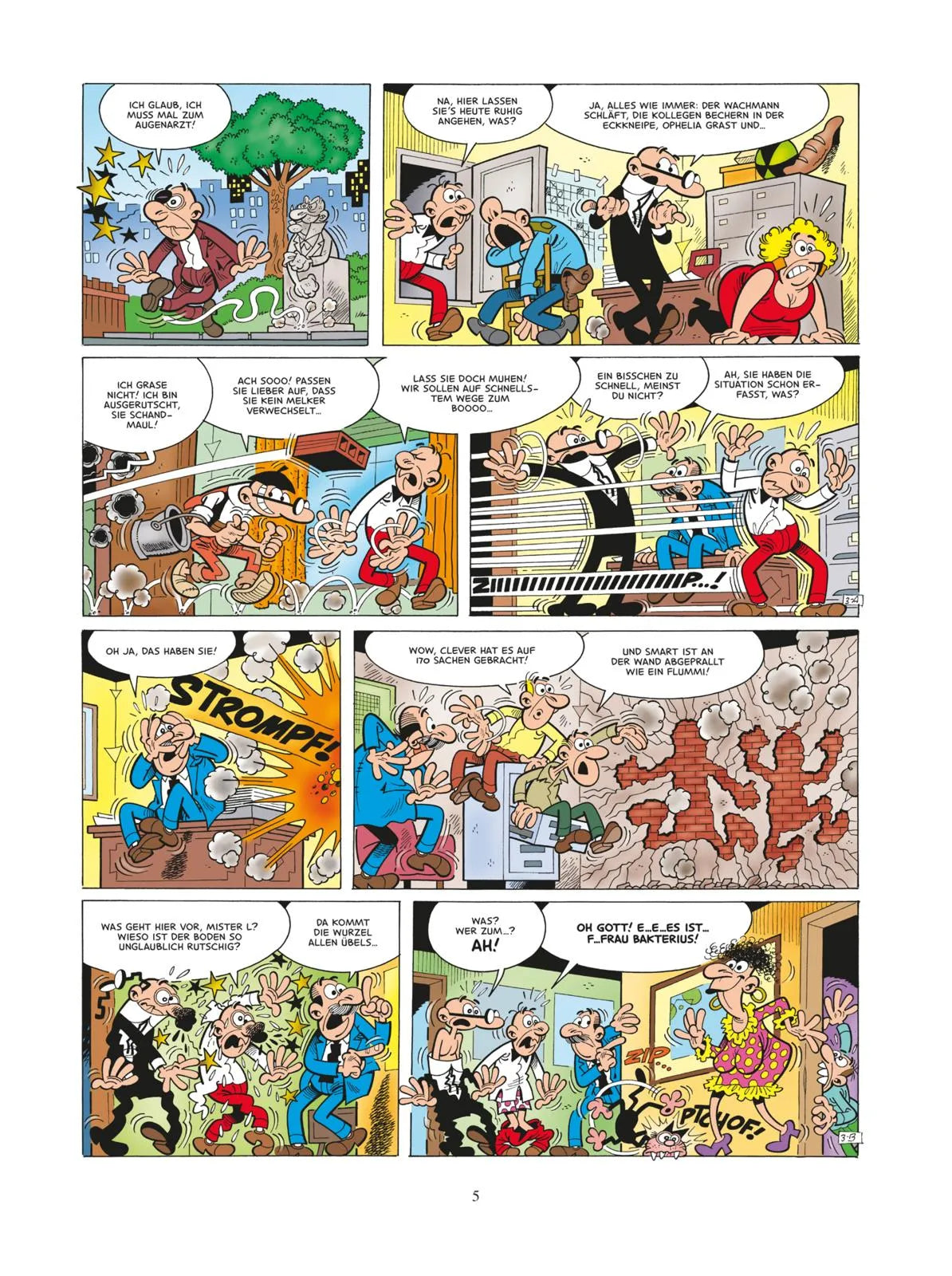 Francisco Ibáñez - Clever und Smart Sonderband 9: Frau Bakterius höllischer Haushalt