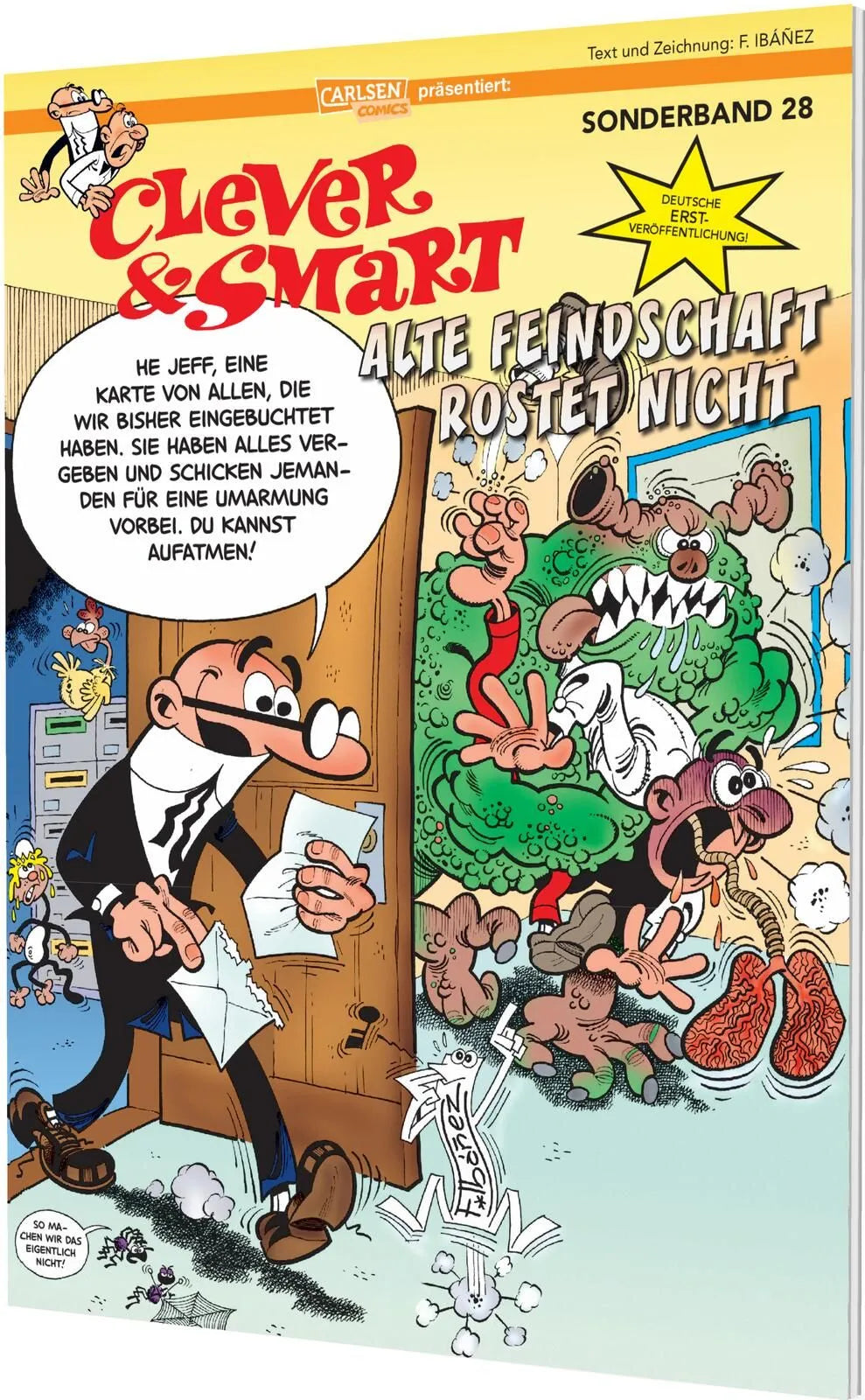 Cover: Clever und Smart Sonderband: Alte Feindschaft rostet nicht (Taschenbuch) von Francisco Ibáñez