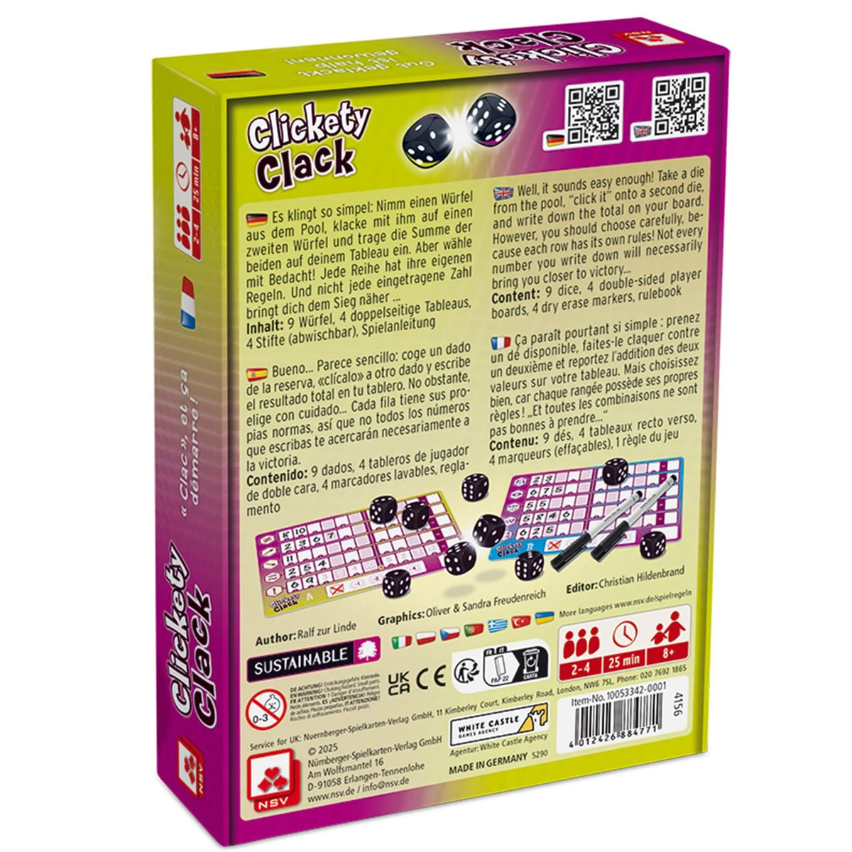 CLICKETY CLACK – Ansicht