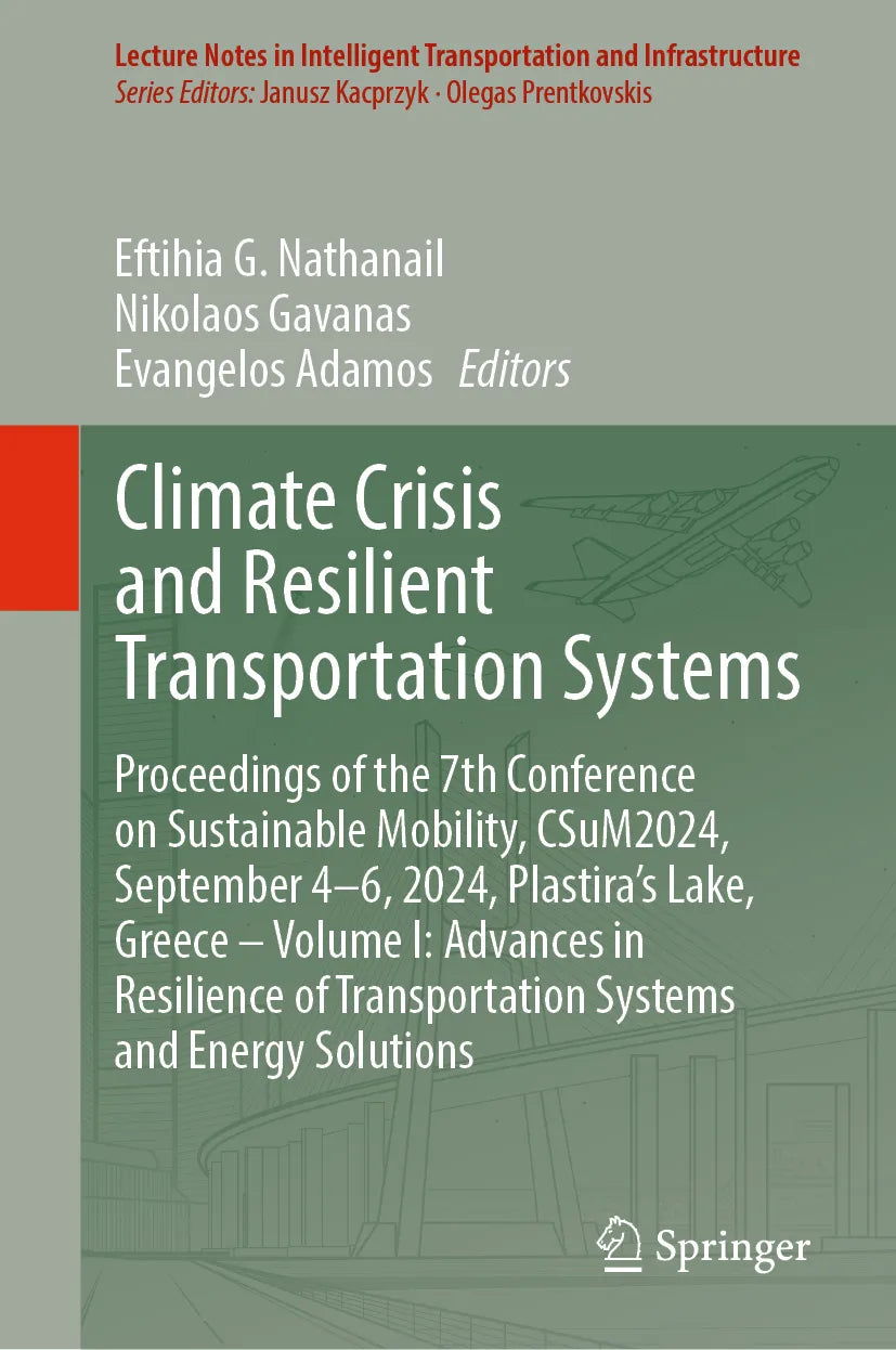 Cover: Climate Crisis and Resilient Transportation Systems (E-Book)