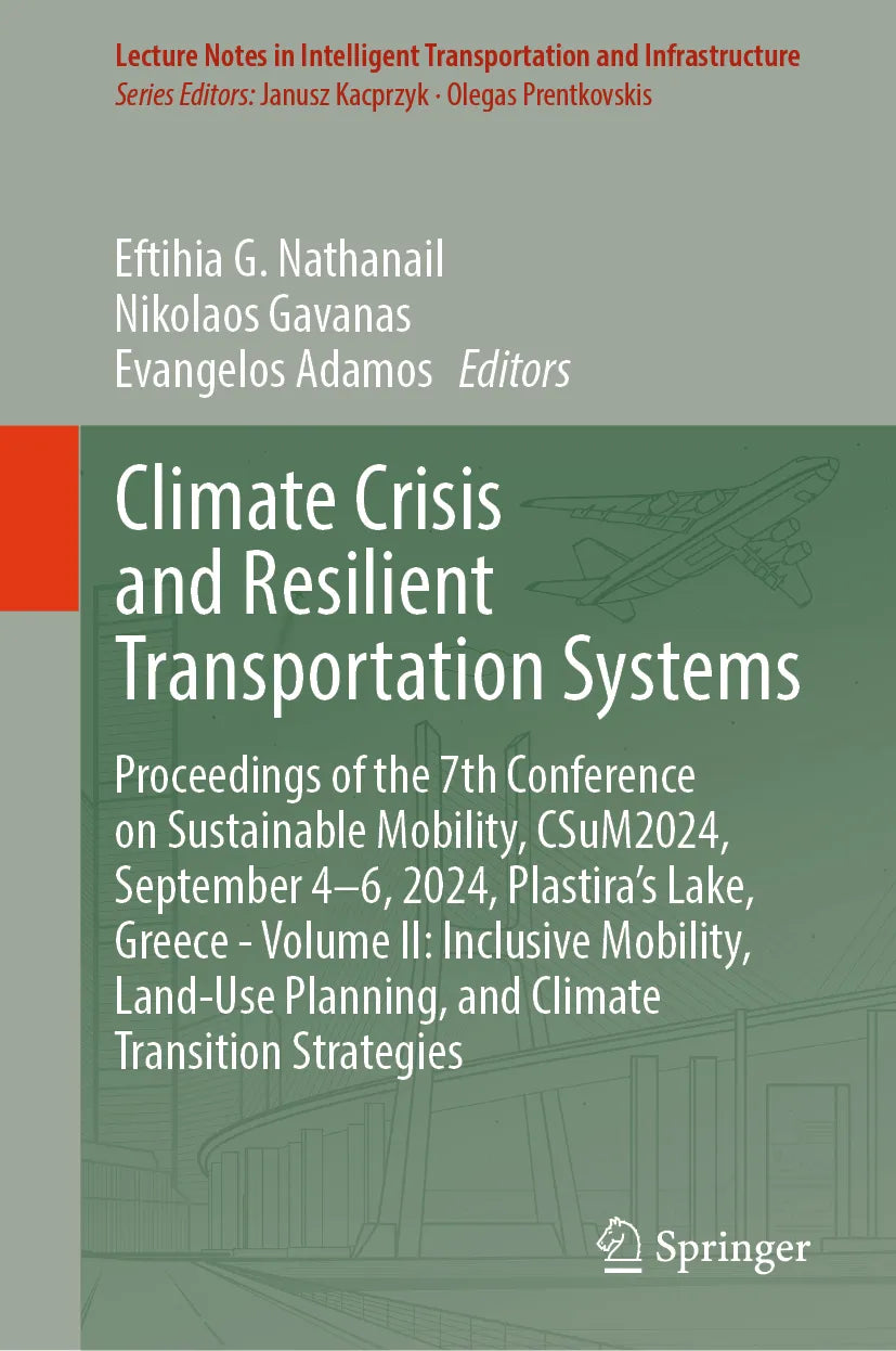 Cover: Climate Crisis and Resilient Transportation Systems (E-Book)